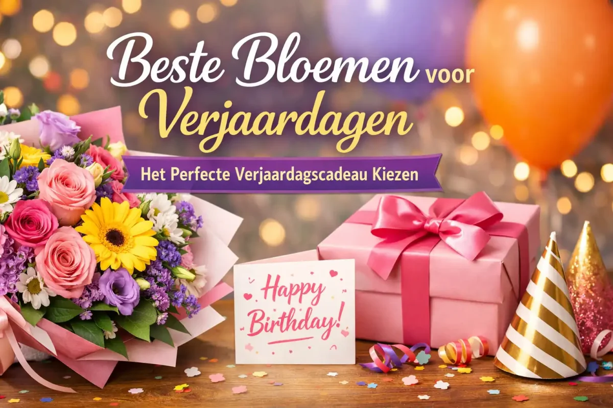 Beste Bloemen voor Verjaardagen: Het Perfecte Verjaardagscadeau Kiezen